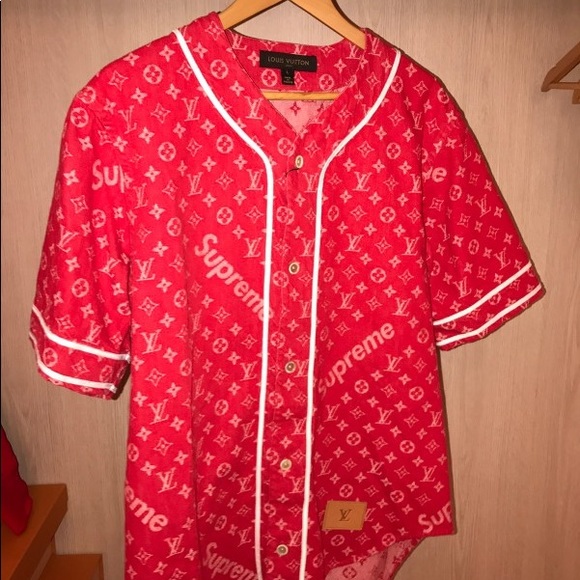 supreme x louis vuitton jersey
